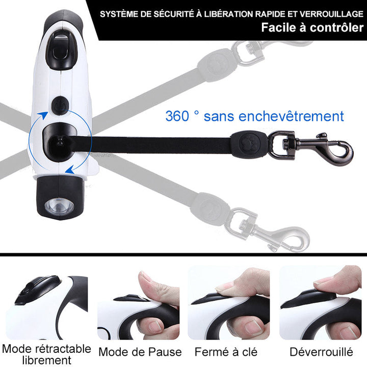 Retractable LED pet leash | Stornfield