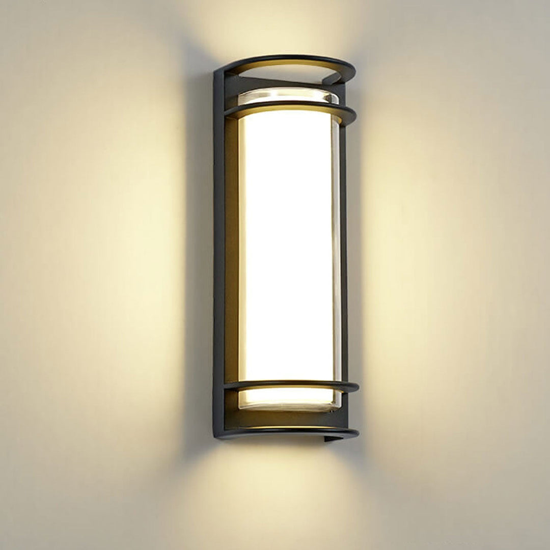 Modern Outdoor Column Waterproof LED Garden Wall Sconce Lamp | Stornfield