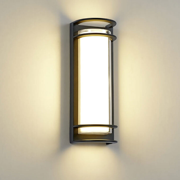 Modern Outdoor Column Waterproof LED Garden Wall Sconce Lamp | Stornfield
