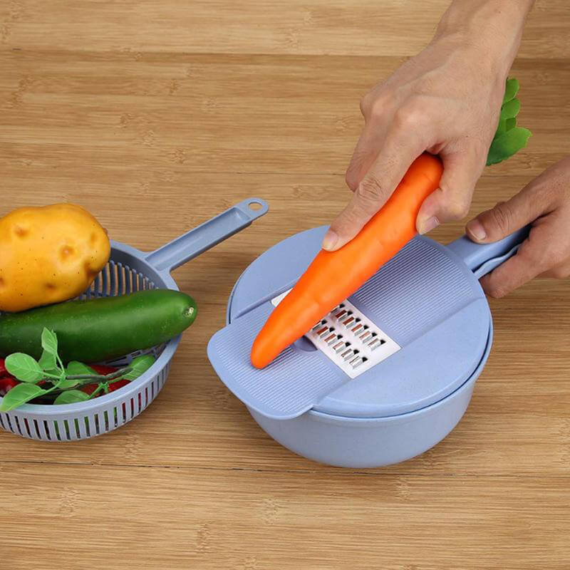 SliceMaster 12-in-1 Vegetable Slicer — Transforms your kitchen into a sparkling clean cooking paradise full of moments of enjoyment | Stornfield