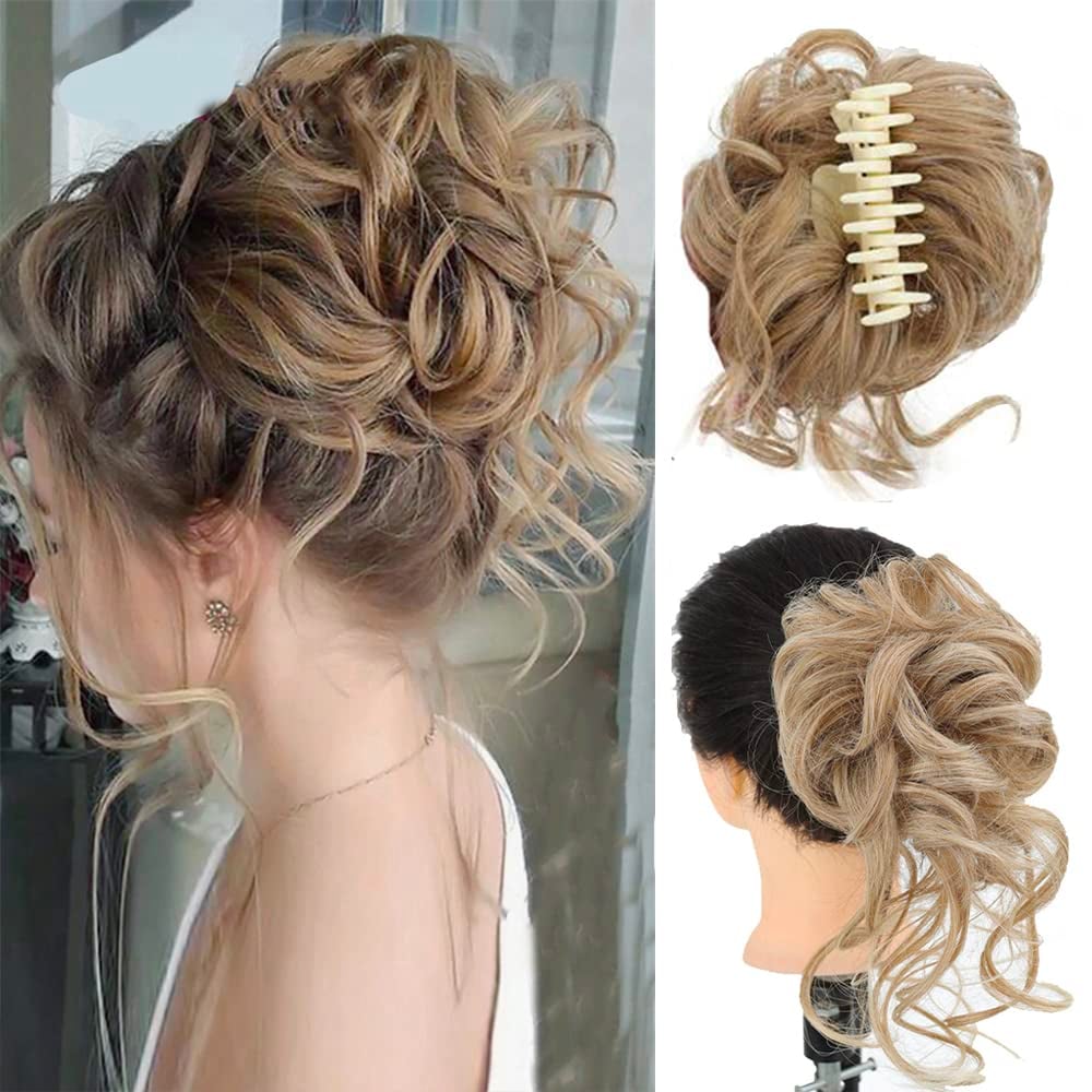 Curly Bun Hair Claw Clips Stornfield