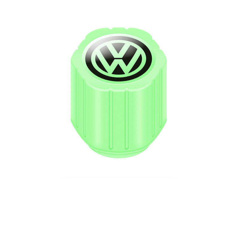 20-Pack Neon Green Glow Tire Valve Caps – No Battery Needed, Universal Fit Stornfield