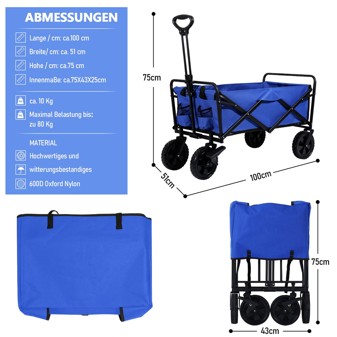 Trolley Tipping cart Transport cart 100kg load capacity | Stornfield