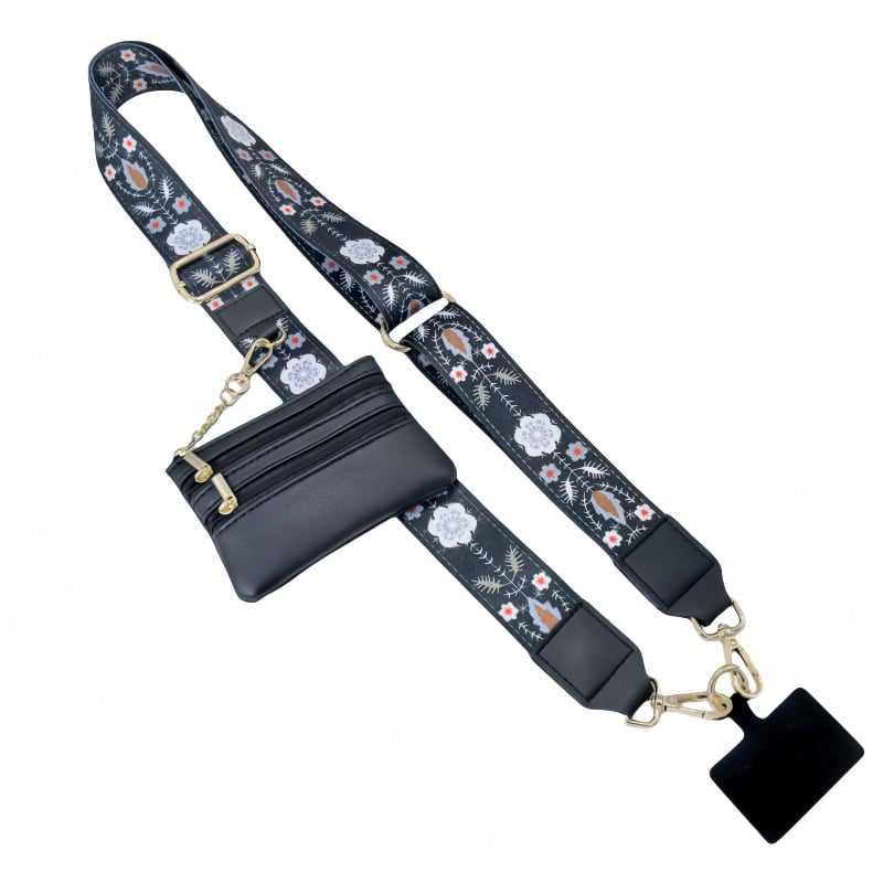 Stornfield | Adjustable Phone Lanyard Crossbody Strap with Wallet