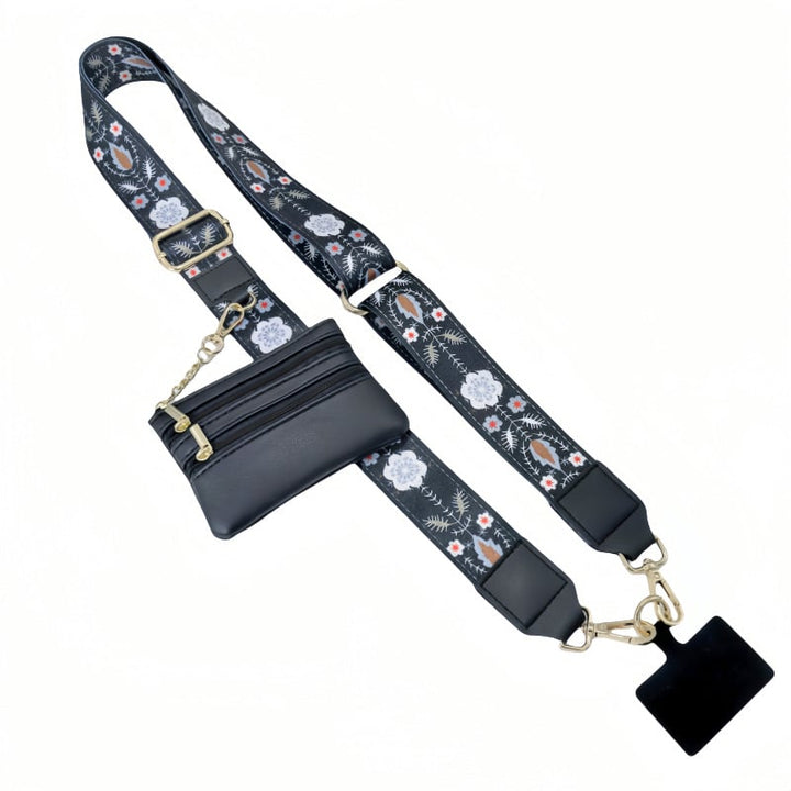Stornfield | Adjustable Phone Lanyard Crossbody Strap with Wallet