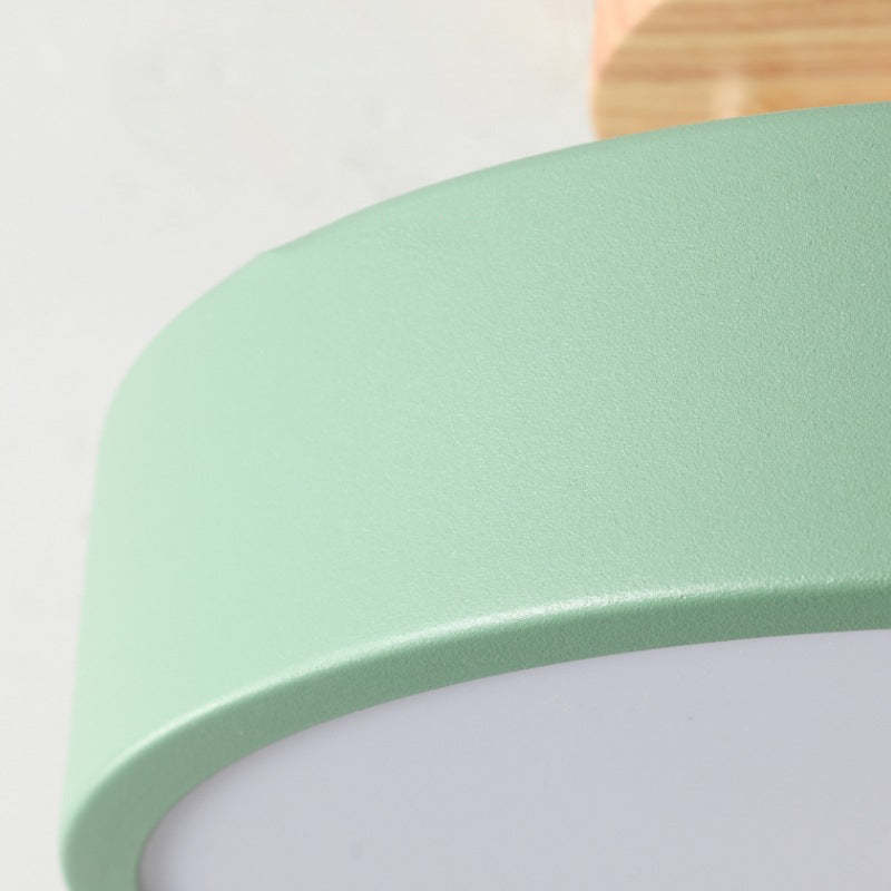 Stylish LED Ceiling Lamp of Wood and Acrylic for Bedroom, Dining Room and Living Room | Stornfield