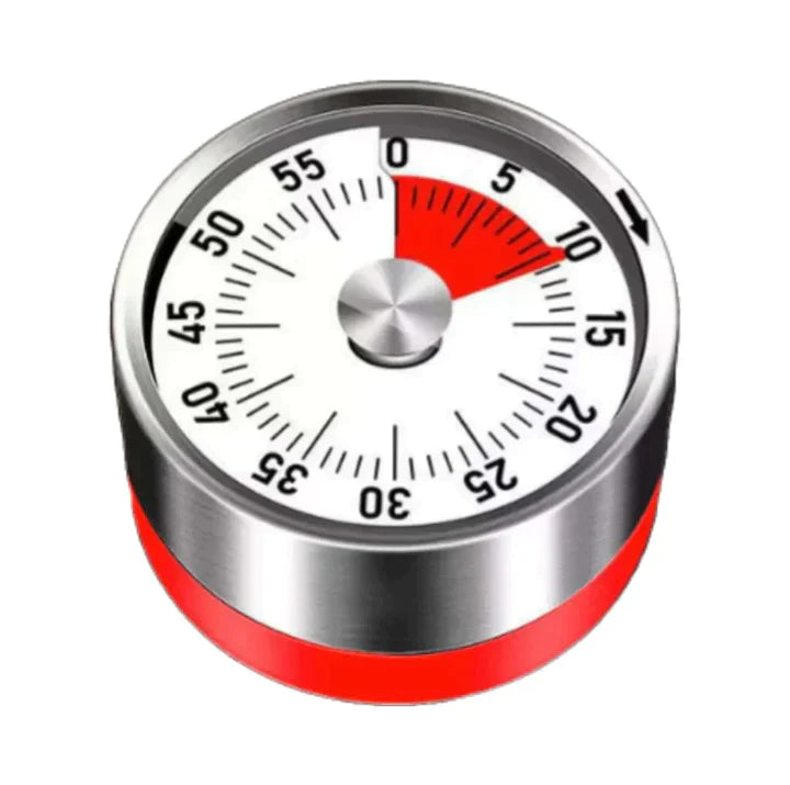 Stornfield | Horloge de Cuisine en Acier Inoxydable