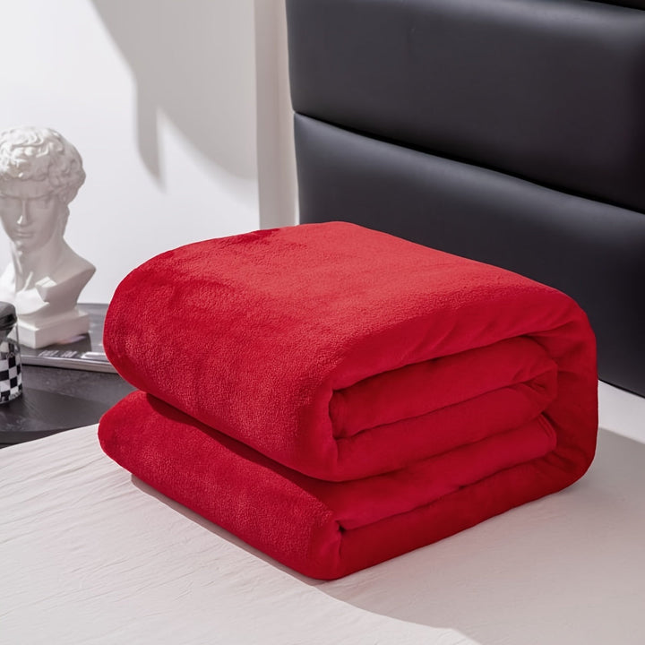 Stornfield | Soft and Warm Grey Flannel Blanket for All Seasons
