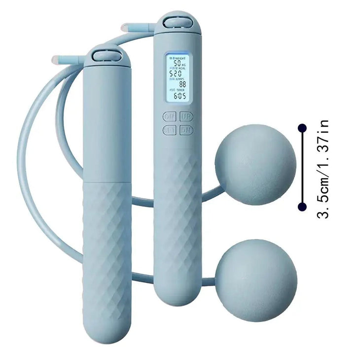 Wireless Jump Rope with Counter – Weighted Handles for Home Cardio Workouts | Stornfield