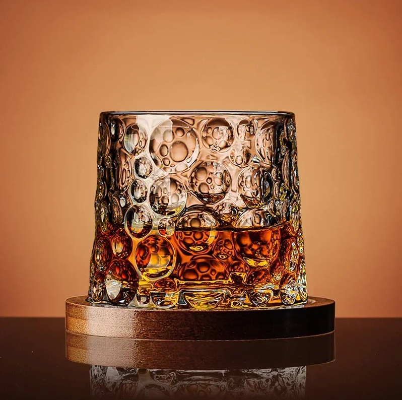 WhiskeySpin - Stornfield Premium Rotating Whiskey Glass