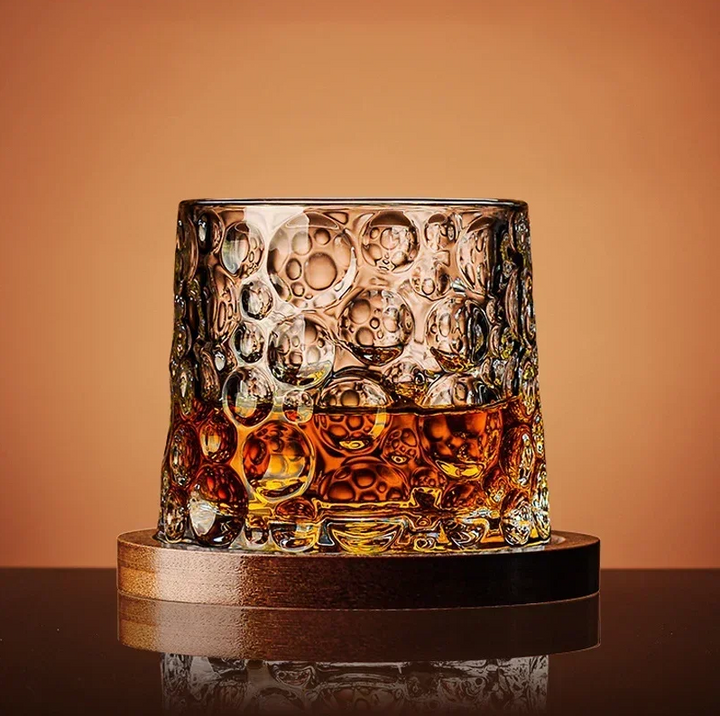 WhiskeySpin - Stornfield Premium Rotating Whiskey Glass