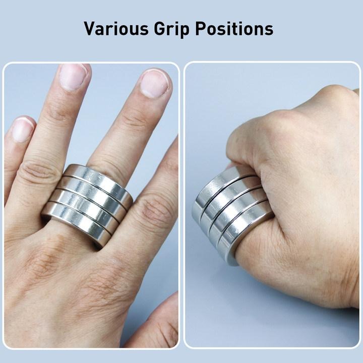 Stornfield | Foldable Four-Ring Titanium Steel Fidget Toy