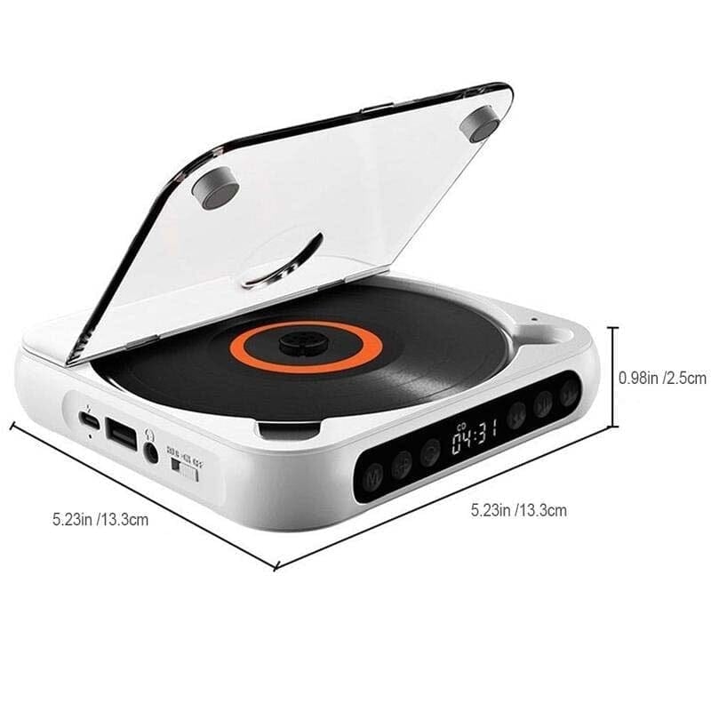 Stornfield | Portable Bluetooth-compatible CD Player