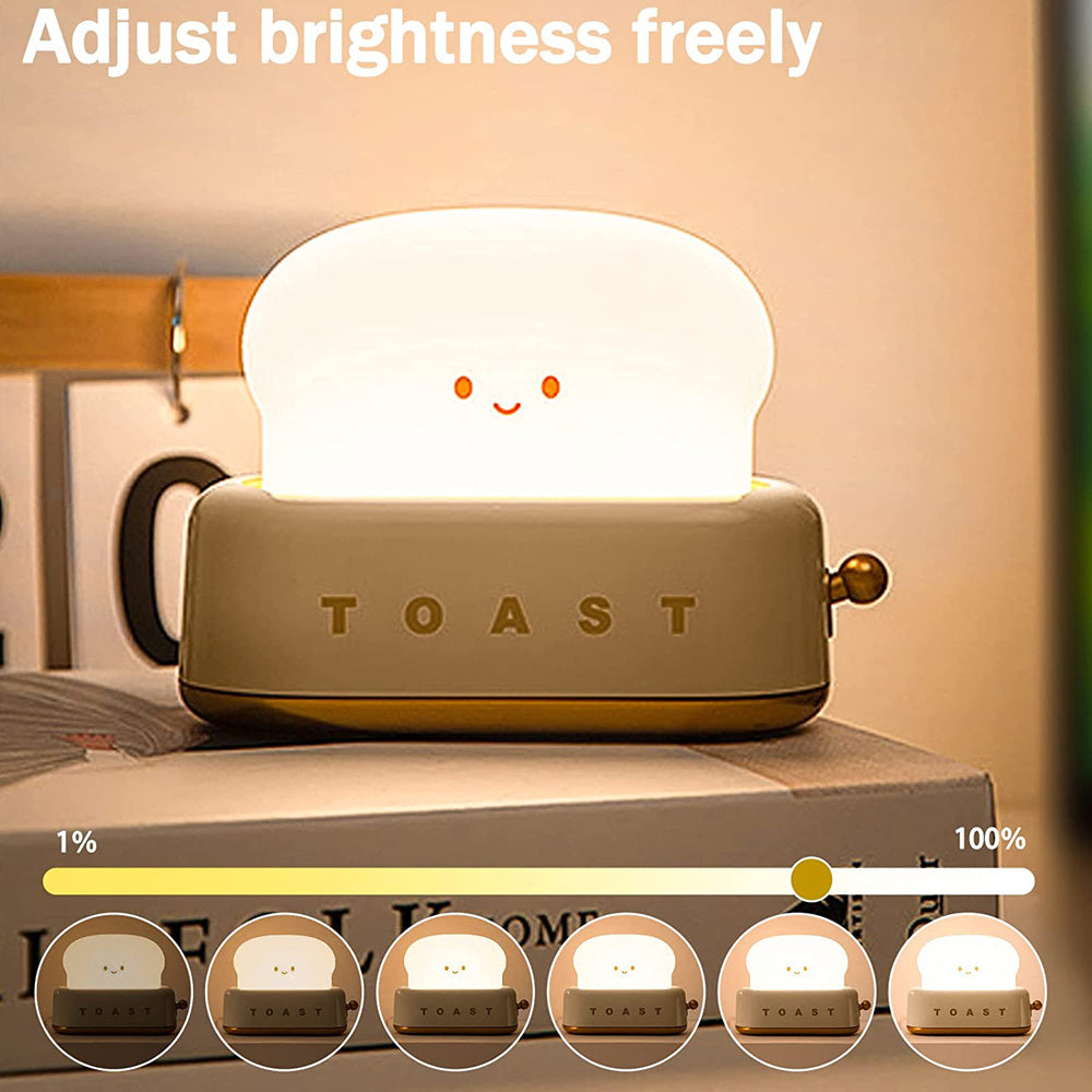 USB Charging LED Bread Night Light with Dimming Function and Timer | Stornfield