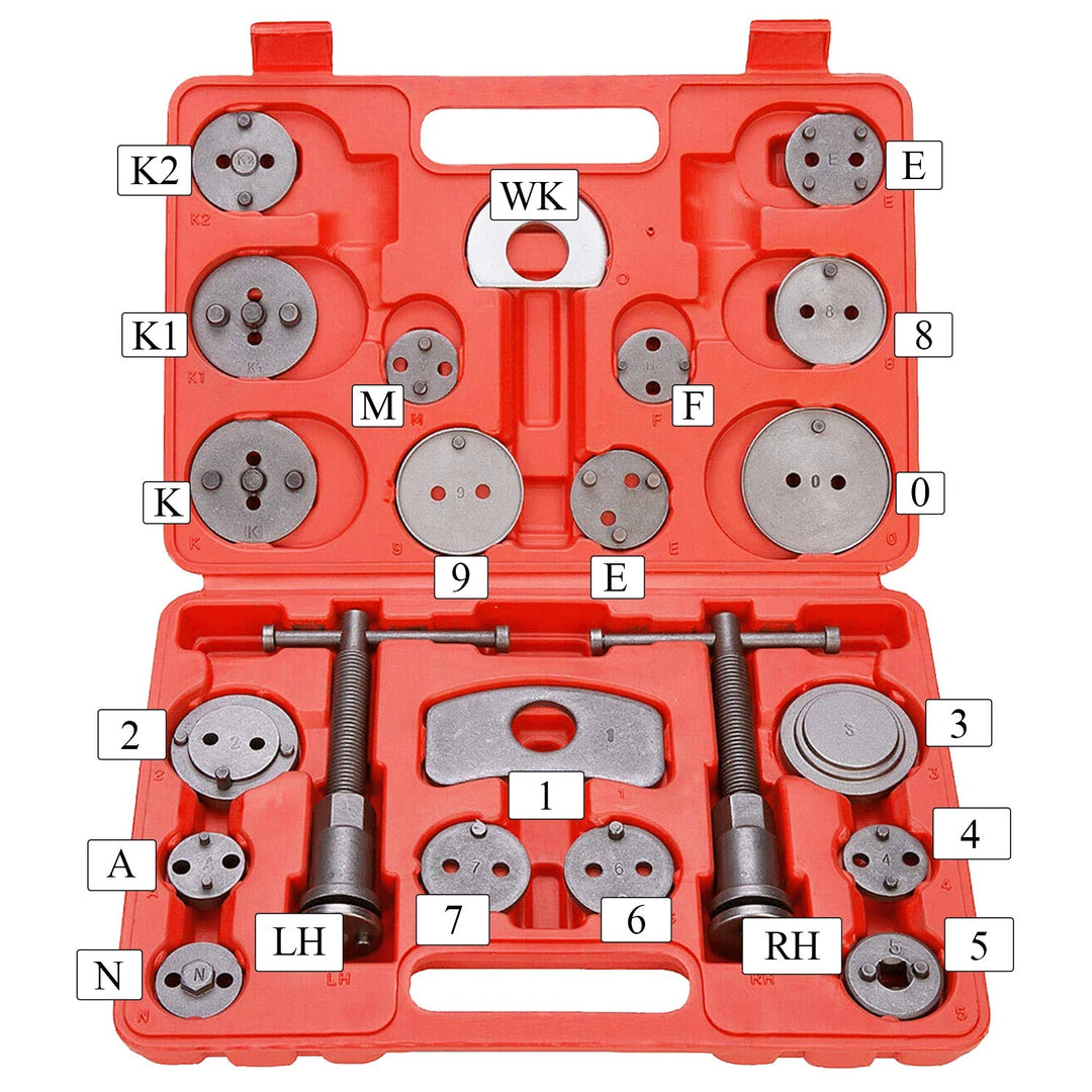 22 PCS Brake Caliper Reset Tool Set Universal | Stornfield