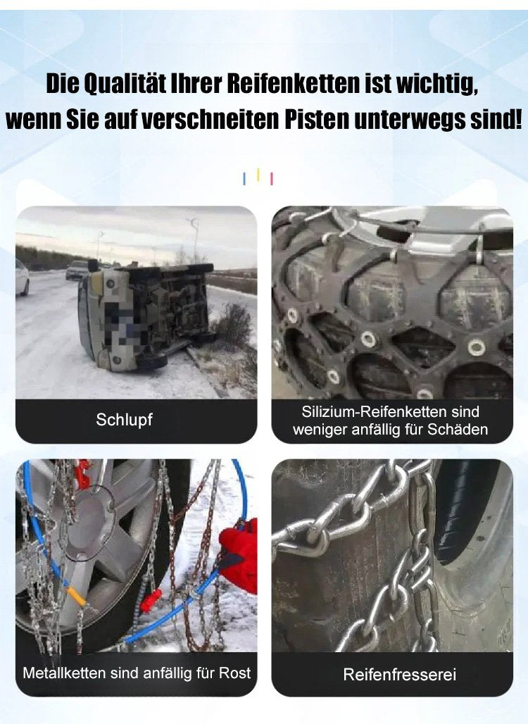 Non-slip tire chain | Ultimate car safety | Stornfield
