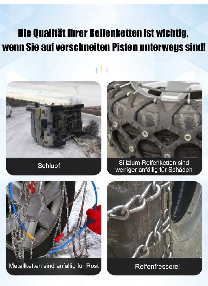 Non-slip tire chain | Ultimate car safety | Stornfield