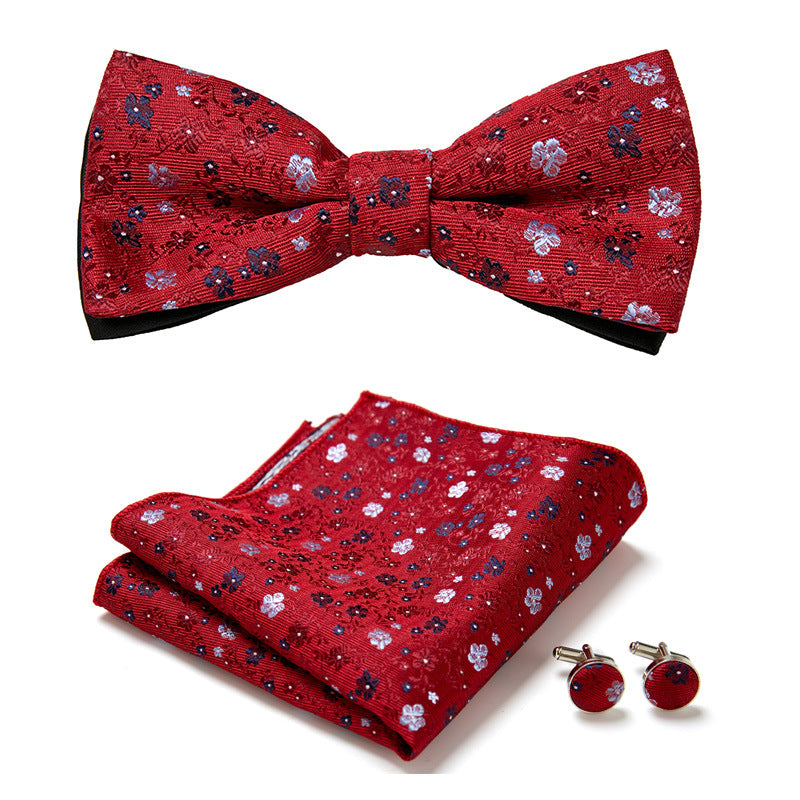 Three-piece set with stylish bow ties Stornfield