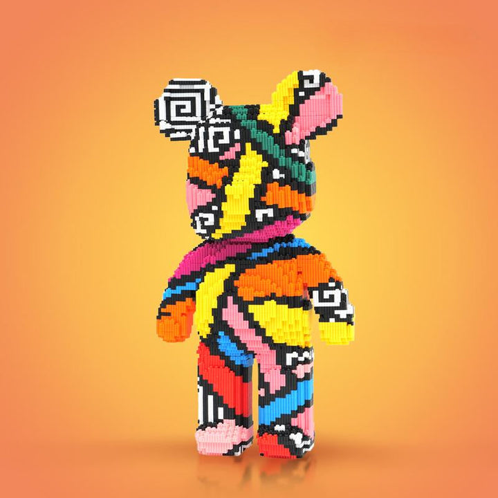 Stornfield | DIY Pixel Art Block Bear Figures – Creative Building & Collectible Display