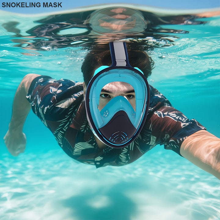 Full-face snorkel mask with 180° visibility | Stornfield