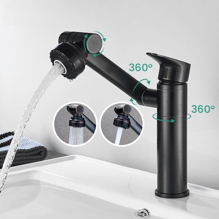 Rotating Elegant Multifunctional Mounted Modern Faucet | Stonrfield