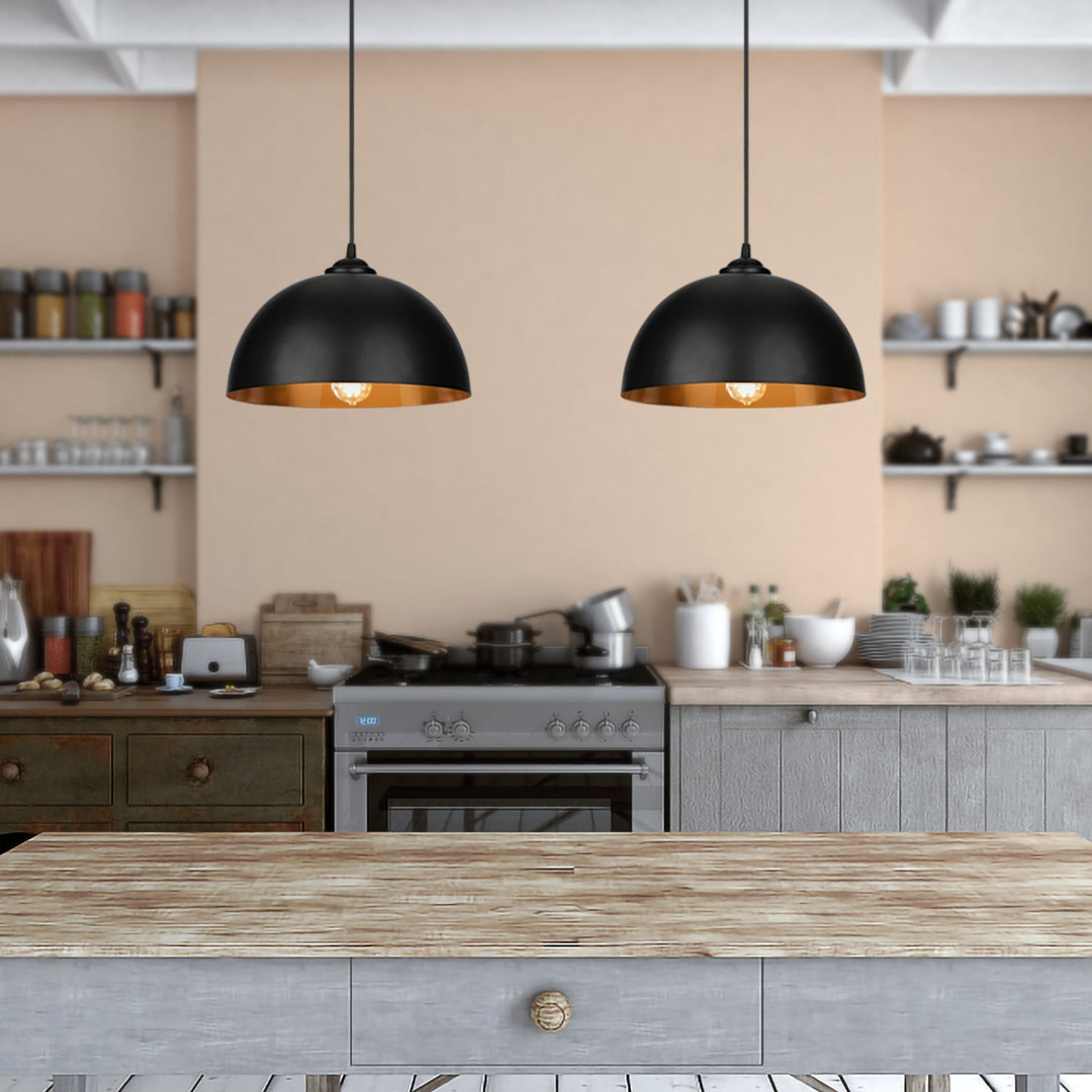 Retro Metal Lampshade 2 Pieces | Stornfield