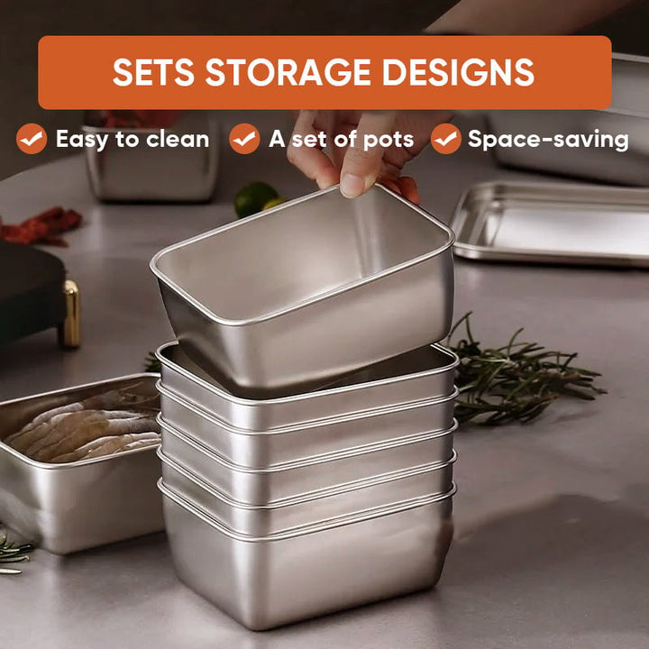 Stainless Steel Food Storage Container | Stornfield