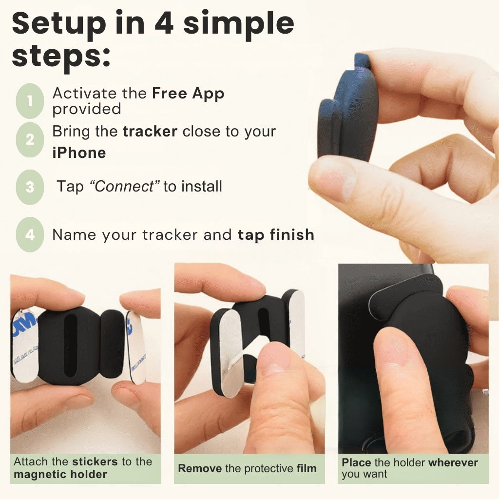 Stornfield | GPS Tracker for Motorcycles | Waterproof, Magnetic & No Subscription Required for Global Tracking