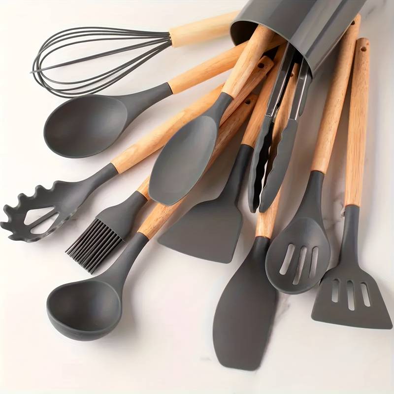 Stornfield | Silicone Cooking Utensil Set – Heat and Scratch Resistant