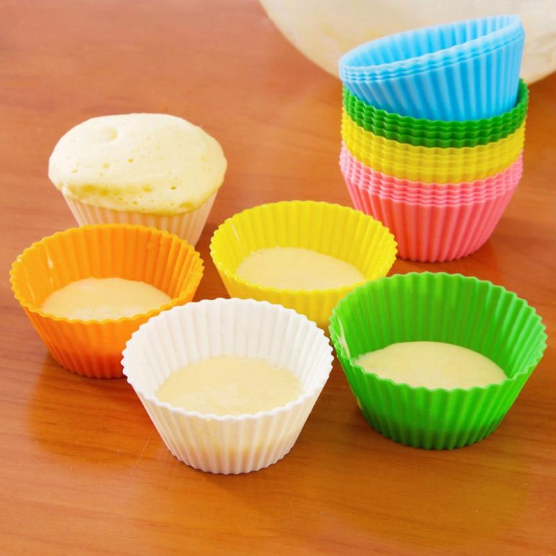 6pcs Muffin Cake Reusable Silicone Baking Cup | Stornfield