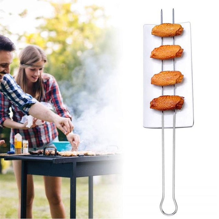 6pcs U shape BBQ Skewers Stainless steel Kebab Skewer with Skewer Bag | Stornfield