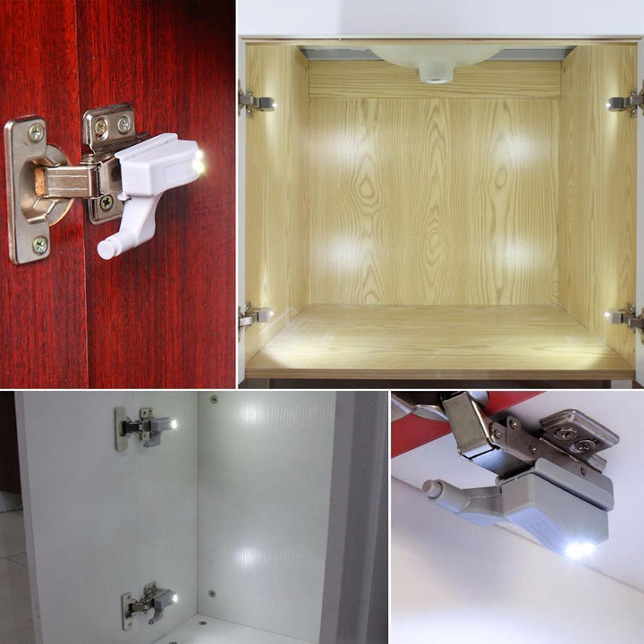 Bequee Super Bright LED Hinge Light (10 Pieces) | Stornfield