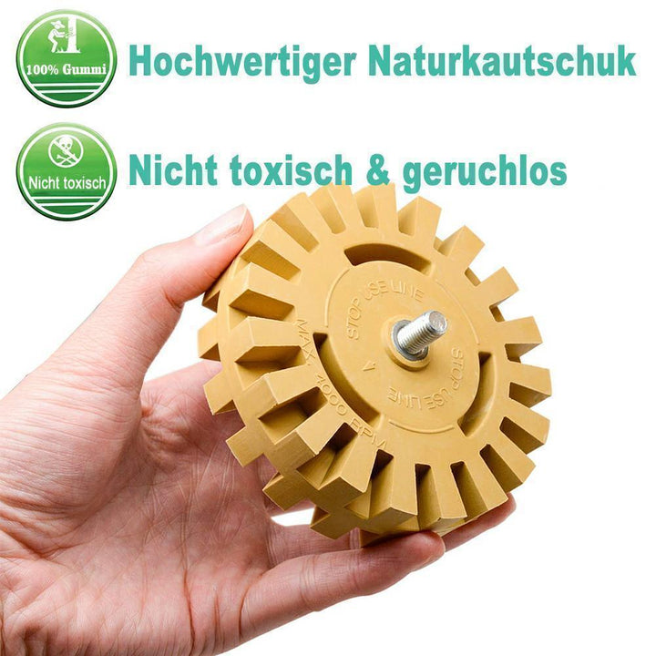 4 inch eraser wheel, decal removal tool | Stornfield