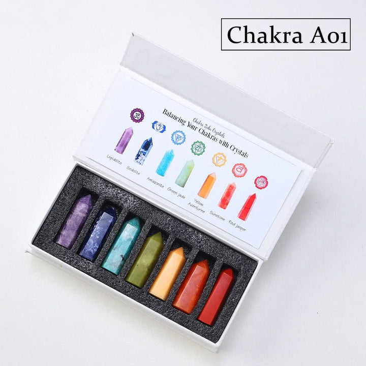 7 Chakra Stones Set Gift | Stornfield