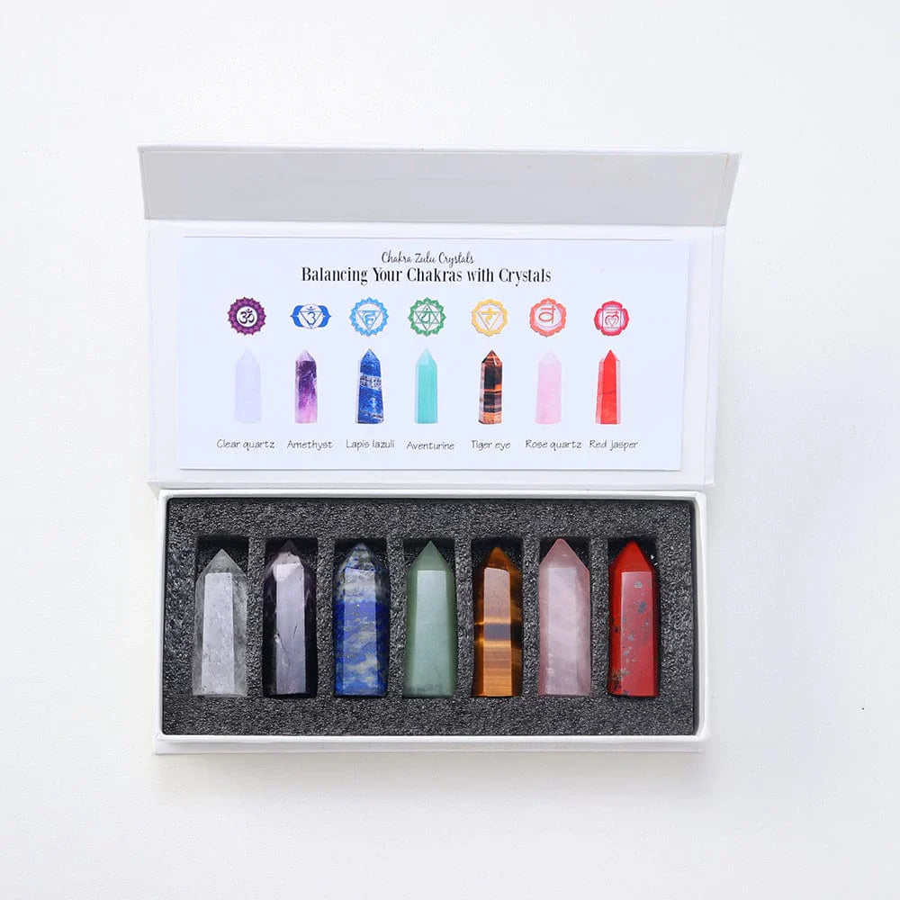 7 Chakra Stones Set Gift | Stornfield
