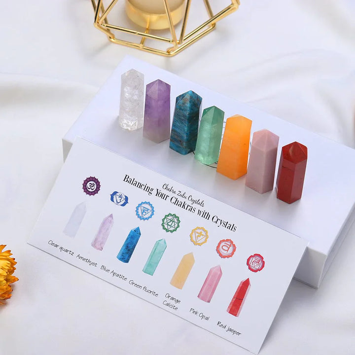 7 Chakra Stones Set Gift | Stornfield