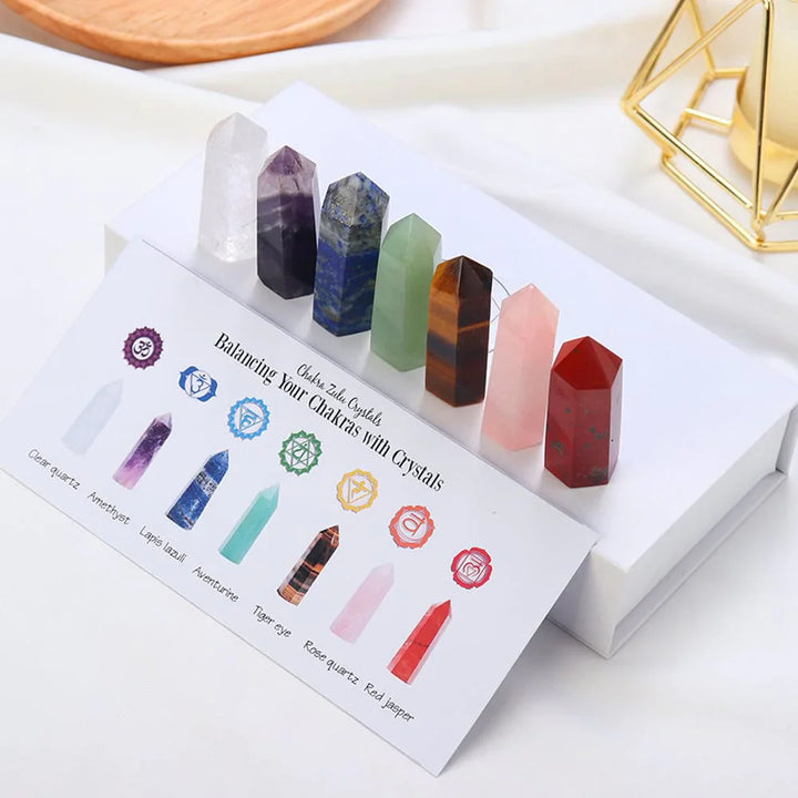 7 Chakra Stones Set Gift | Stornfield