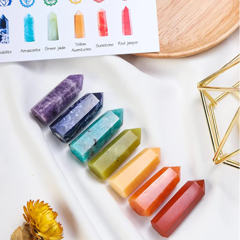 7 Chakra Stones Set Gift | Stornfield