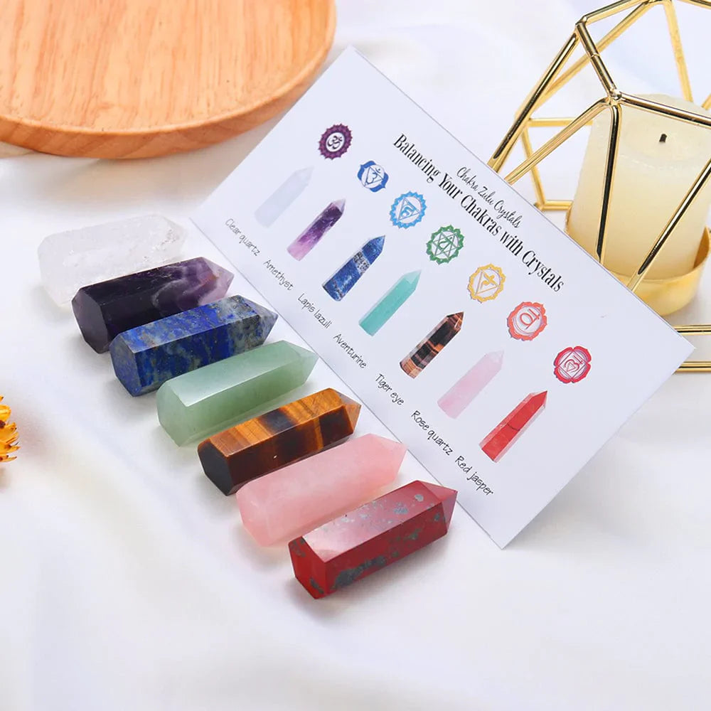 7 Chakra Stones Set Gift | Stornfield