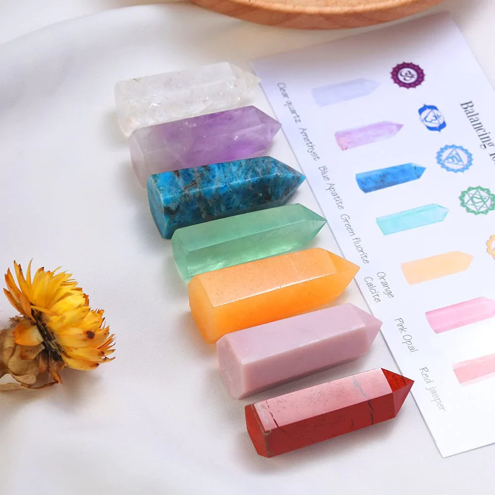7 Chakra Stones Set Gift Stornfield