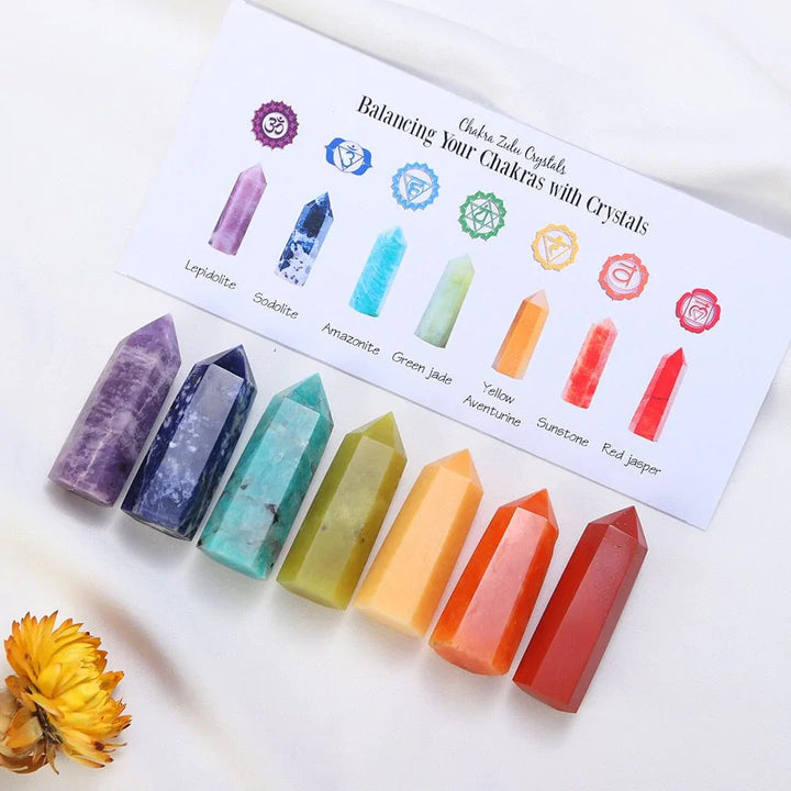 7 Chakra Stones Set Gift | Stornfield