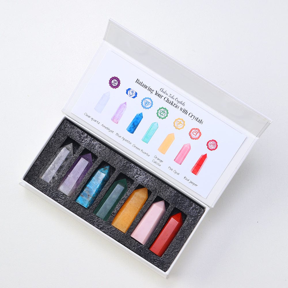 7 Chakra Stones Set Gift | Stornfield