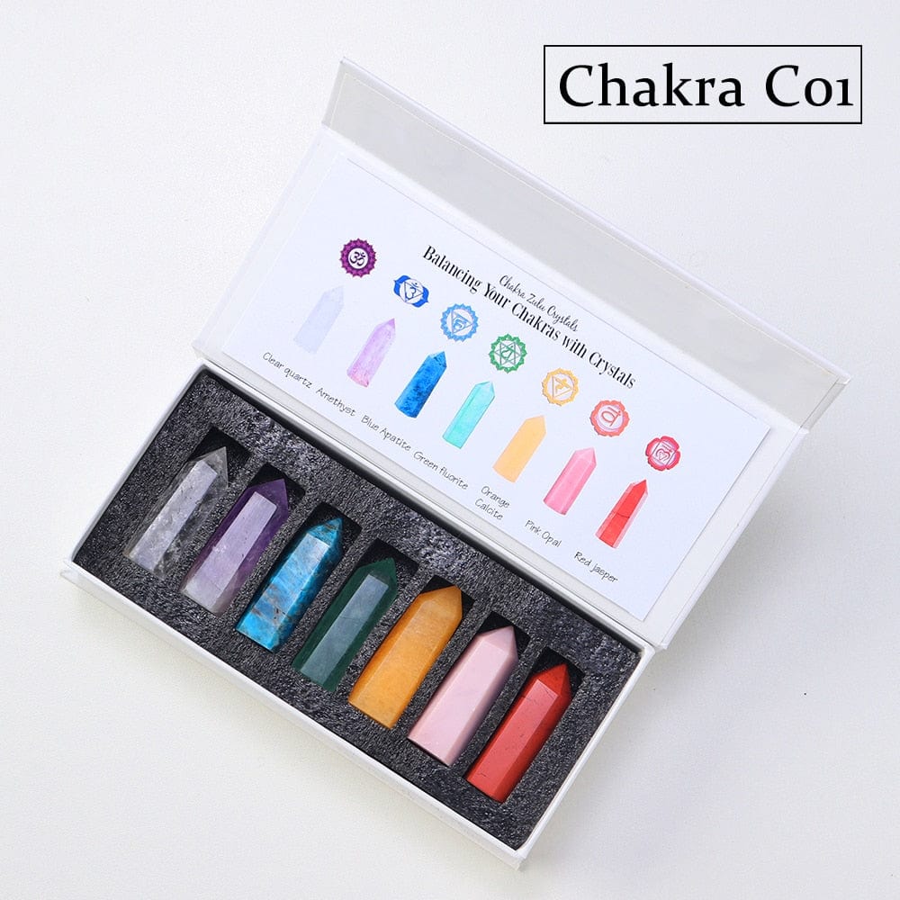 7 Chakra Stones Set Gift | Stornfield