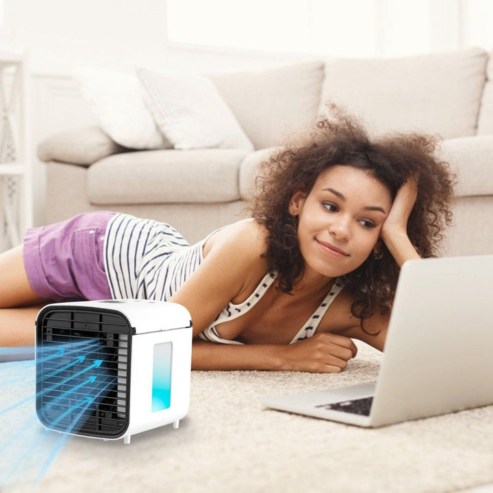 Stornfield | Ventilateur refroidisseur portable mini climatiseur switchable 7 couleurs