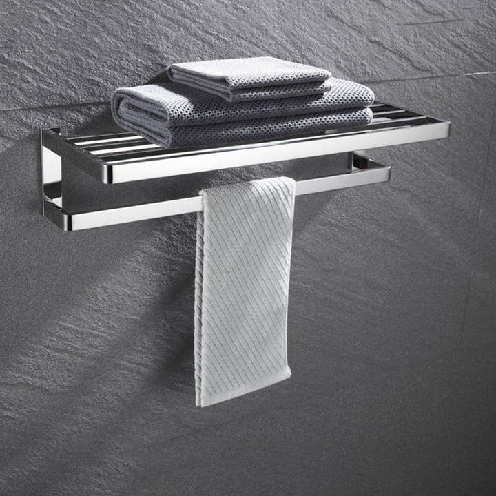 Stornfield | 5-piece modern bathroom accessories as single item or in set Polished chrome bathroom set