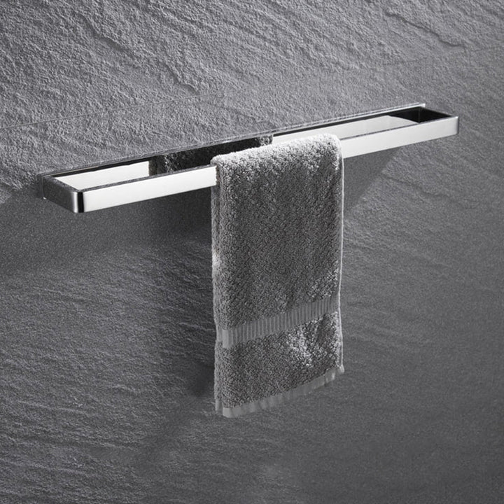 Stornfield | 5-piece modern bathroom accessories as single item or in set Polished chrome bathroom set