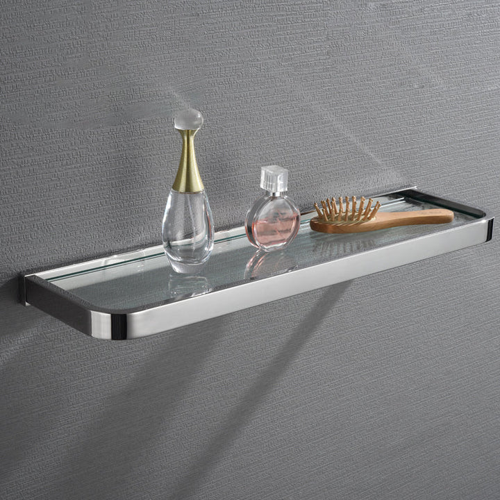 Stornfield | 5-piece modern bathroom accessories as single item or in set Polished chrome bathroom set