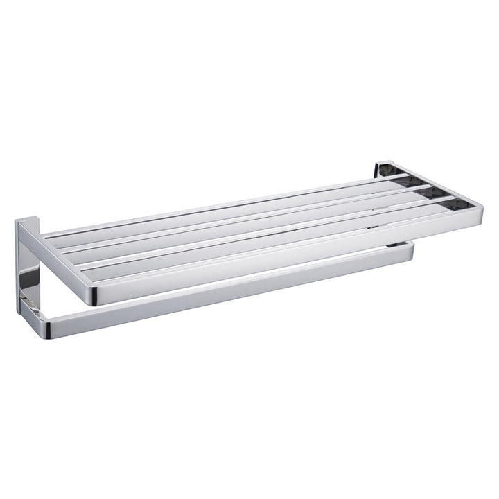 Stornfield | 5-piece modern bathroom accessories as single item or in set Polished chrome bathroom set