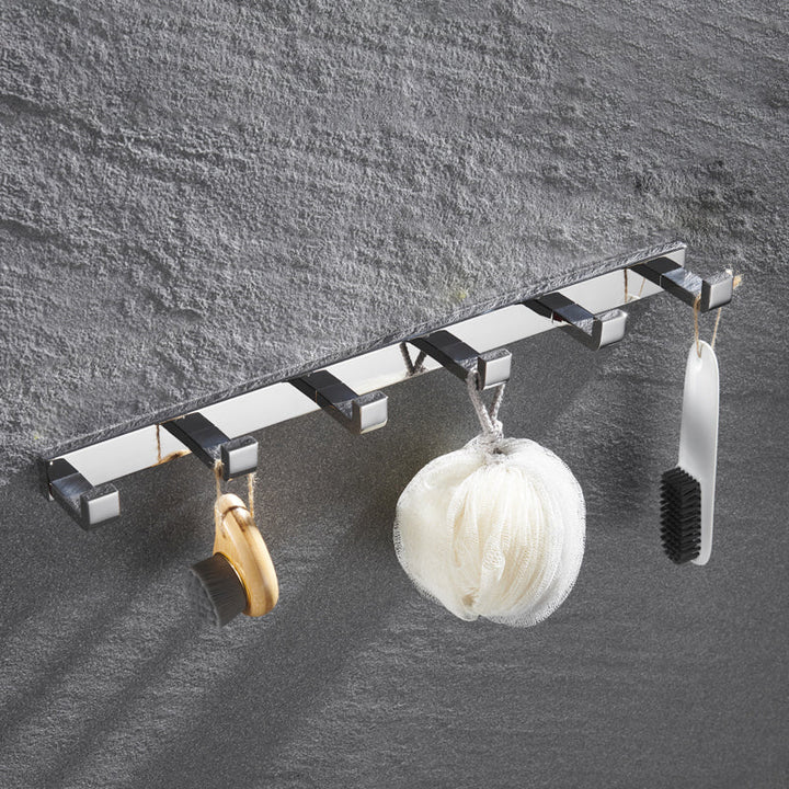 Stornfield | 5-piece modern bathroom accessories as single item or in set Polished chrome bathroom set