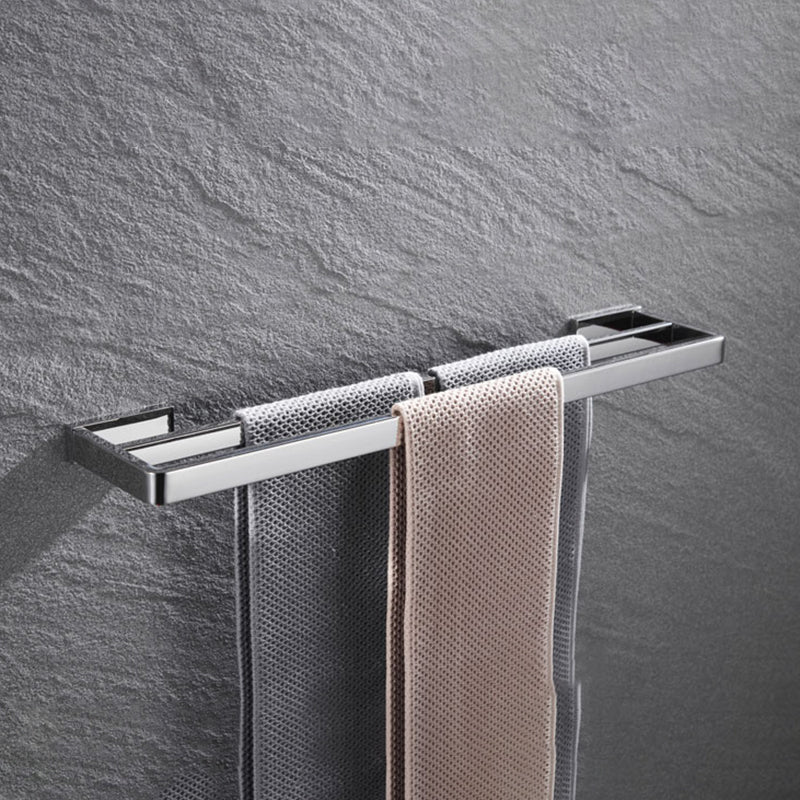 Stornfield | 5-piece modern bathroom accessories as single item or in set Polished chrome bathroom set